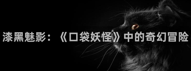 星空影院大全在线：漆黑魅影：《口袋妖怪》中的奇幻冒险
