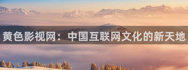 关于星空：黄色影视网：中国互联网文化的新天地
