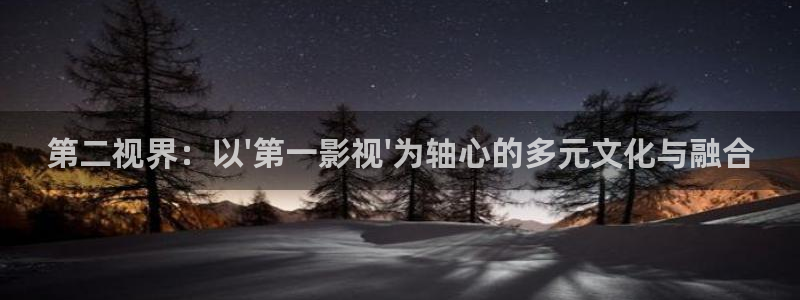 星空影院电影电视剧免费播放：第二视界：以\'第一影视\'为轴心的多元文化与融合